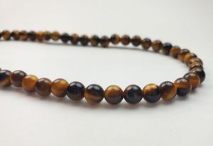 ST65-17 6mm Round Stone - Tiger's Eye 